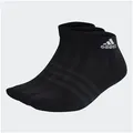 adidas Performance Funktionssocken CUSHIONED SPORTSWEAR ANKLE, 3 PAAR (3-Paar) schwarz M (40/42)
