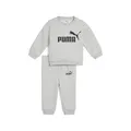 PUMA Unisex Baby MINICATS ESS Crew Set FL INF Gestrickte Anzüge, Light Gray Heather, 62