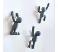 Umbra Wandhaken Umbra Buddy Hook Charcoal 3-er Set, (3er Set)