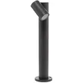 Prios Sockelleuchte Tulimar, 45cm, anthrazit 1-flg., Metall - Schwarz