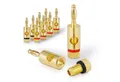 sonero Sonero Bananenstecker Premium (8er-Set) für alle Lautsprecherkabel Audio-Kabel