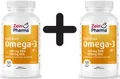 2 x Zein Pharma Omega-3 Gold - Brain Edition - 120 softgels (228,96 EUR/kg)