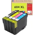 OBV 604 604XL Kompatibel Druckerpatrone Multipack Schwarz/Farbe