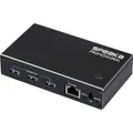 SpeaKa Professional HDMI 2.1 Slim KVM 2X1 USB3.0+IR, Black HDMI-Switch HDMI 3840 x 2160 Pixel (SP-13724440)