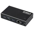 SpeaKa Professional SpeaKa Professional HDMI 2.1 Slim KVM 2X1 USB3.0 +IR, Black HDMI-Swit Adapter