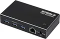 SpeaKa Professional HDMI 2.1 Slim KVM 2X1 USB3.0 +IR, Black HDMI-Switch HDMI 3840 x 2160 Pixel