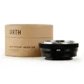 URTH Lens Mount Adapter Canon FD Obj. an Sony E Body