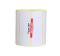 90x30 mm Thermoetiketten auf Rolle – 1 Rolle 1000 Thermo etiketten – Barcodee...