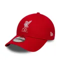 Liverpool FC Core 9FORTY Verstellbare Kappe, Rot