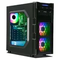 Ankermann Cosmo Gaming V3, AMD Ryzen 7 5700X, Nvidia GeForce RTX 3050 6GB, 16GB RAM, 1TB NVMe SSD, Windows 11, WLAN, Libre Office - Schwarz