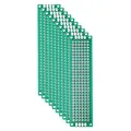 BerryBase Lochrasterplatine, doppelseitig, 2x8cm, 10 Stück