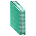 10er Lochrasterplatte doppelseitig PCB Board Prototype Lochrasterplatine, 2x8cm