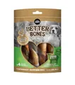 BetterBones – weicher Kausnack für Hunde, ohne Rohhaut, umwickelte Rollen mit Lamm mit Minze, 12,5cm, 4er Pack