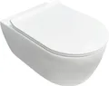 NEG Hänge-WC Uno11RL/RK, randlose spritzfreie Spülung, Softclose WC-Sitz, nano-versiegelt WC-Modell: Uno11RL (55,5 cm) Slimline-Deckel