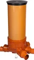 KG Schacht Revisionsschacht Abwasserschacht DN400 / DN110 - Komplett SET