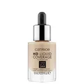 HD Flüssigkeitsabdeckung Mini 020 Rose Beige CATRICE flüssiges Make-up für Damen, 10 ml Pipette