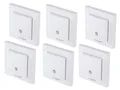 HOMEMATIC IP Smart Home 150181A0, Temp. und Luftfeucht. Sensor, 6 Stück