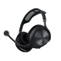 Turtle Beach Stealth Pro II Wireless Premium Gaming-Headset für PC, PS5, PS4 – es Hi-Res 24-bit Audio, Dolby Atmos Spatial Audio, Geräuschunterdrückung, Schwarz, Kabellos, Gaming, 10 - 40000 Hz, 393 g, Kopfhörer, Schwarz