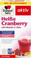 Doppelherz Heiße Cranberry - Mit Vitamin C und Zink zur Unterstützung der normalen Funktion des Immunsystems - heiß & kalt genießen - 10 Sticks