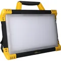 LED-Baustrahler Fluter m. zwei Steckdosen 80W neutralweiß IK08 3m Zuleitung IP54