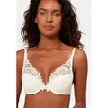 SIMONE PERELE Push-up-BH Wish (1-tlg) Push-Up BH - Leicht transparent weiß 80