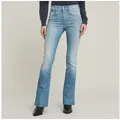 G-STAR Bootcut-Jeans 3301 Flare Wmn aus Stretch-Denim blau 31