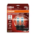 Osram NIGHT BREAKER LASER HB4, +150% mehr Helligkeit, Halogen-Scheinwerferlampe, 9006NL-2HB, 12V PKW, Hängebox (2 Lampen)