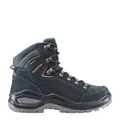 LOWA Stiefel mittel RENEGADE EVO GTX MID Ws stahlblau/altrosa, 39.5