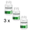 3 x BioTechUSA - Ashwagandha - 60 Kapseln - Pflanzenextrakt
