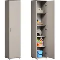 Home Collective Mehrzweckschrank, Kaschmir, Holzwerkstoff, 40x184x35 cm, Waschküche, Mehrzweckschränke