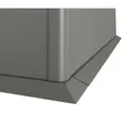 BIOHORT Mähkante, feuerverzinkt/Polyamid-einbrennlackiertes Stahlblech, quarzgrau-metallic