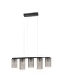 EGLO COLOMERA LANGER TISCH 5XE27 SCHWARZ/GRAU
