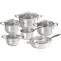 Berlinger Haus Silberschmuck 12-Teiliges Stahltopfset Bh-6661