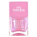 Nails Inc Topless Addison (schillderndes Pink) – Gel-Nagellack ohne UV – 1-Schritt-Maniküre mit bis zu 8 Tagen Halt – Schnelltrocknend, vegan & 21-free – Nagellack Set für Kinder & Erwachsene