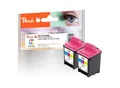 Peach L60 C 2 Druckköpfe 2*col ersetzt Lexmark, Compaq No. 60C*2, 17G0060 für z.B. Compaq IJ 600, Lexmark Z 12, Lexmark Z 22, Lexmark Z 32