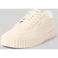 PUMA Sneaker mit Schnürverschluss Modell 'Carina' in Sand, Größe 41