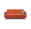 MOEBLO Schlafsofa CARLA, Kippsofa Sofa Klappsofa Couchgarnitur Couch Sofagarnitur Schlafcouch 3 Sitzer Gästebett, mit Relaxfunktion