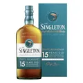 The Singleton of Dufftown 15 Jahre Speyside Single Malt Scotch Whisky, Pur, auf Eis oder im Cocktail, handgefertigt in Schottland, 15y, 40% Vol, 700ml Einzelflasche