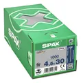 Spax Senkkopfschraube T-STAR+ 4,5 x 30/17 Wirox HP - 0191010450305 (VPE: 1.000 Stück)