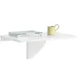 SoBuy Wandklapptisch, Weiß, Holzwerkstoff, 60x6x40 cm, Esszimmer, Tische