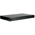 VALUE Value VALUE 19"-Spleißbox leer 1 HE, 24x SC DX / LC 4-fach, ausziehbar Netzwerk-Patch-Panel schwarz