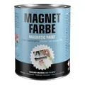 Milacor Magnetfarbe für Innen grau - lösemittelfreie Wandfarbe - überstreichbar, umweltfreundlich - 1 Liter