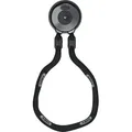 Abus WCH, Wandanker mit Kette - Schwarz - 130 cm