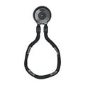 ABUS Wandanker WCH + Kette ACH 9KS - zur Diebstahlsicherung von Fahrrad und Motorrad in Garagen, Kellern oder vor dem Haus - ABUS-Sicherheitslevel 13-130 cm lange Kette