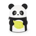 Legami - Super Kawaii Panda Federmäppchen für bis zu 100 radierbare Stifte, weiches Silikon, 13 x 19 x 13 cm