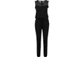 URBAN CLASSICS Jumpsuit Urban Classics Damen Ladies Tech Mesh Long Jumpsuit