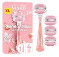 Gillette Venus Nassrasierer - Comfortglide Spa Breeze + 4 Ersatzklingen