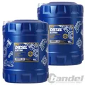 2x 10L MANNOL MOTORÖL DIESEL EXTRA SAE 10W-40 API CH-4/SL ACEA B4/A3 V