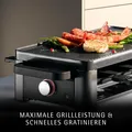 Grill mit Keramikpfanne und Schieberegler