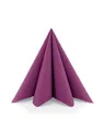 Sovie HORECA Serviette in AMETHYST/AUBERGINE aus Linclass Airlaid, 40 x 40cm, 1/4 Falz, 50 Stück, hochwertige Einwegservietten für Gastronomie Hotel Catering und elegante Tischdekoration